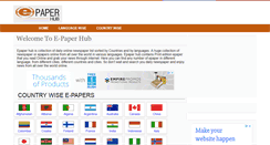 Desktop Screenshot of epaper-hub.com