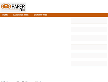 Tablet Screenshot of epaper-hub.com